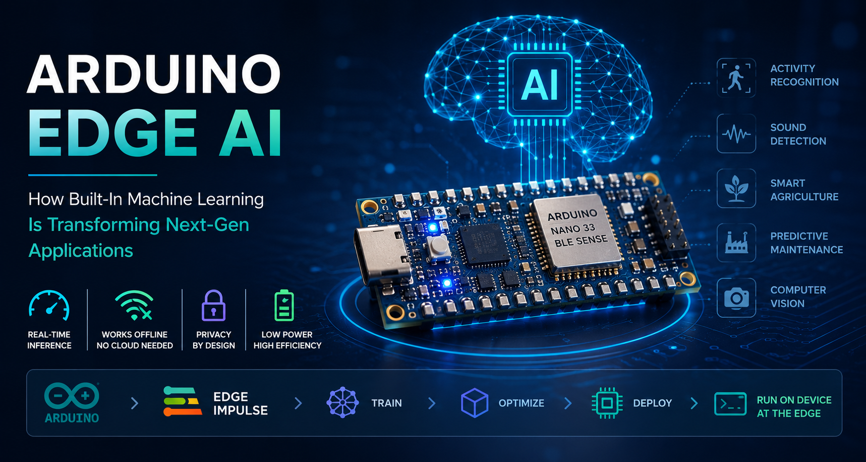 Arduino & Edge AI: How Built-In Machine Learning Is Transforming Next-Gen Applications