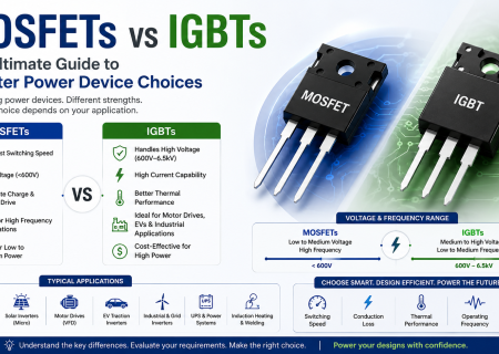MOSFETs vs IGBTs: The Ultimate Guide to Smarter Power Device Choices